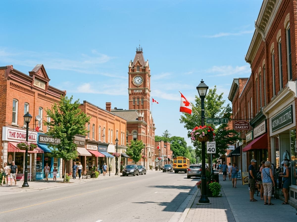 Bradford landmark - Historic Downtown Clock Tower