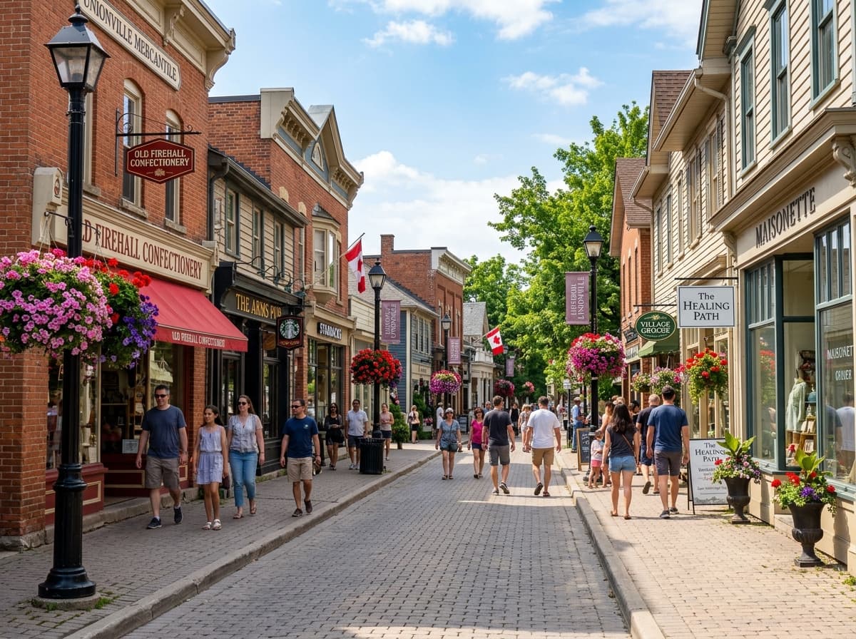 Markham landmark - Historic Main Street