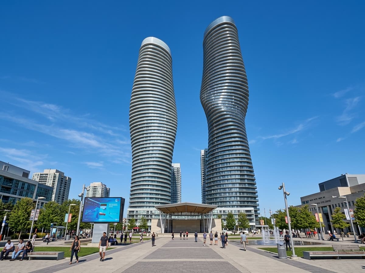Mississauga landmark - Absolute World Towers